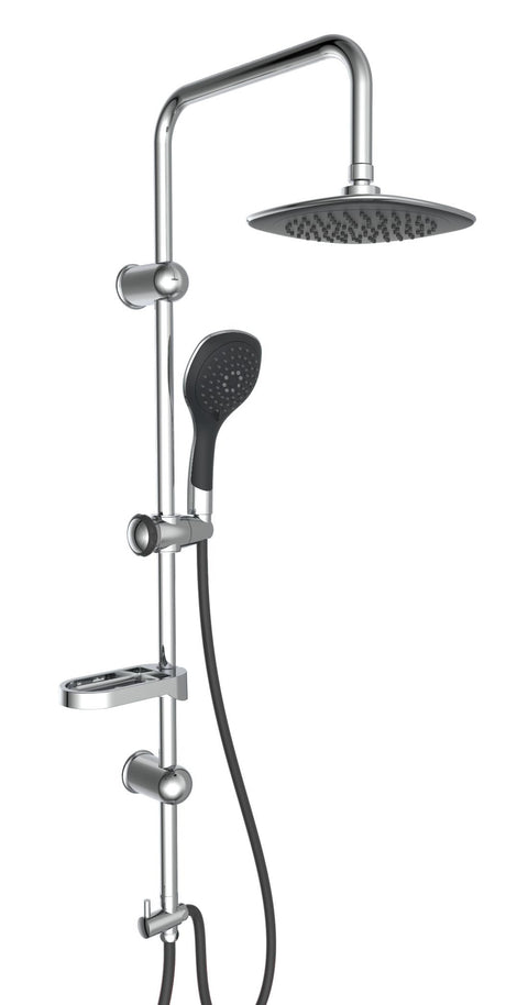Eisl duschtraum hoofddouche set | chroom-zwart - dxld60088cs dxld60088cs