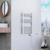 EISL EISL Badkamerradiator met timer 80x50x15 cm wit