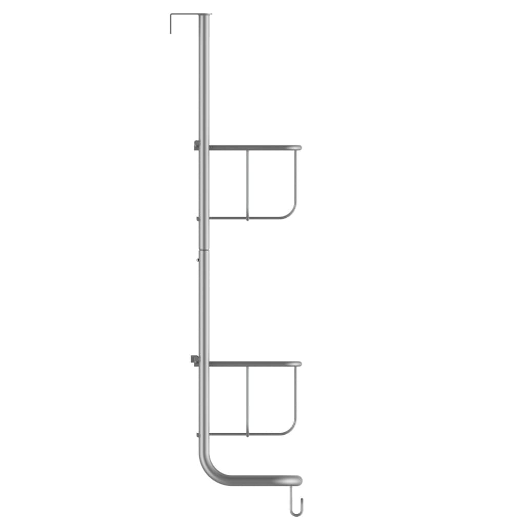 EISL EISL Wandrek 30,5x13x62 cm matzilverkleurig