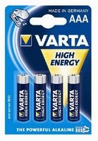 Varta Aaa lr03 mini penlite alkaline per 4 stuks op kaart