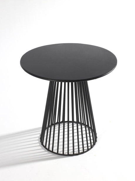 Serax - antonino sciortino metal sculptures - bijzettafel xl - zwart - 60 ø