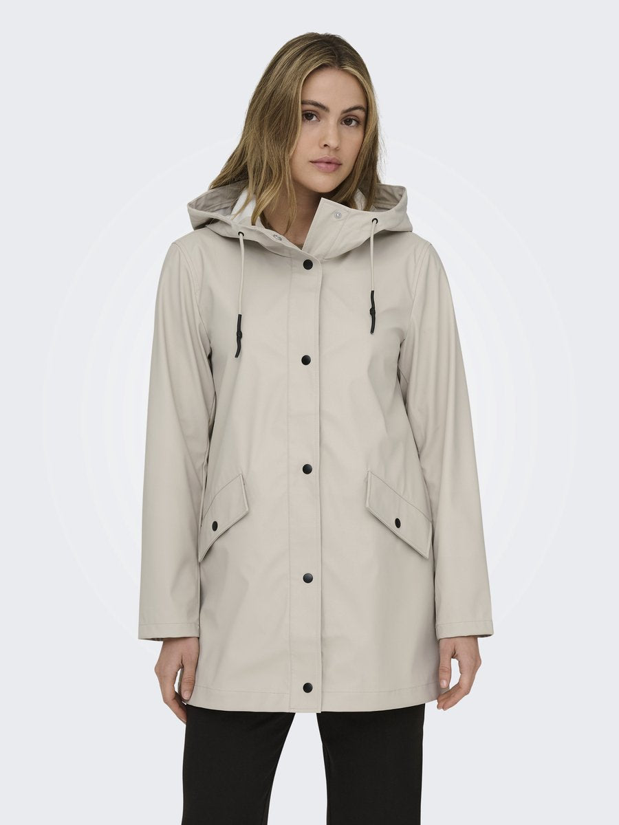 Only - onlelisa raincoat otw noos - dames - gewatteerde jassen