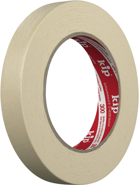 Kip masking-tec schilderstape 18 mm - 300 crêpe