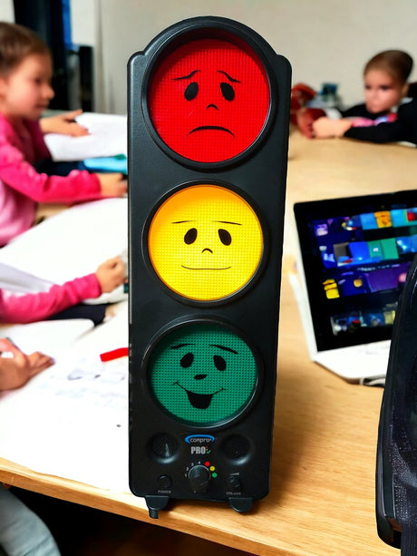 Weplay eduplay stoplicht geluidsmeter - voor klaslokalen, kantoren therapie