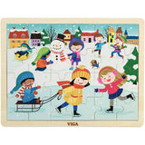 Https: www.cchobby.nl viga-seizoenen-viga-houten-puzzel-de-seizoenen-winter-afm-30x22-5-cm-24-delen-1-stuk