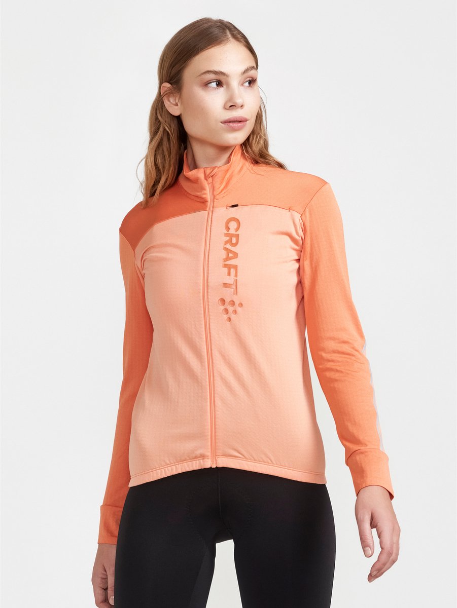 Craft core fietsshirt subz ls jersey dames - maat s
