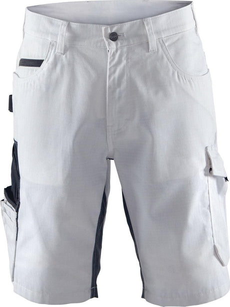 Blåkläder blaklader 1094 schildersshort met stretch white dark grey c54