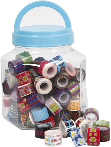 Creativ company tape met print in pot, 90st.
