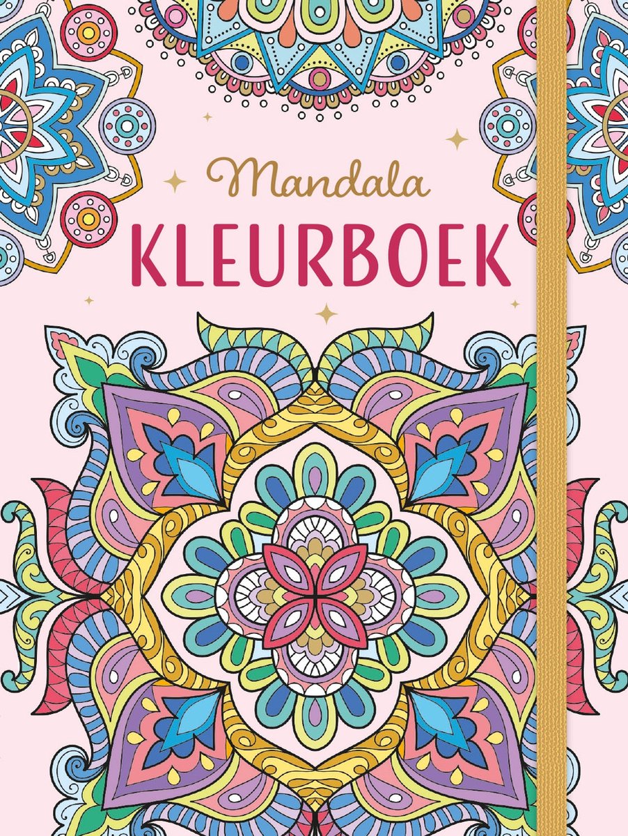 Deltas mandala kleurboek