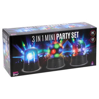 Party time! disco mini party set 3 in 1 party time