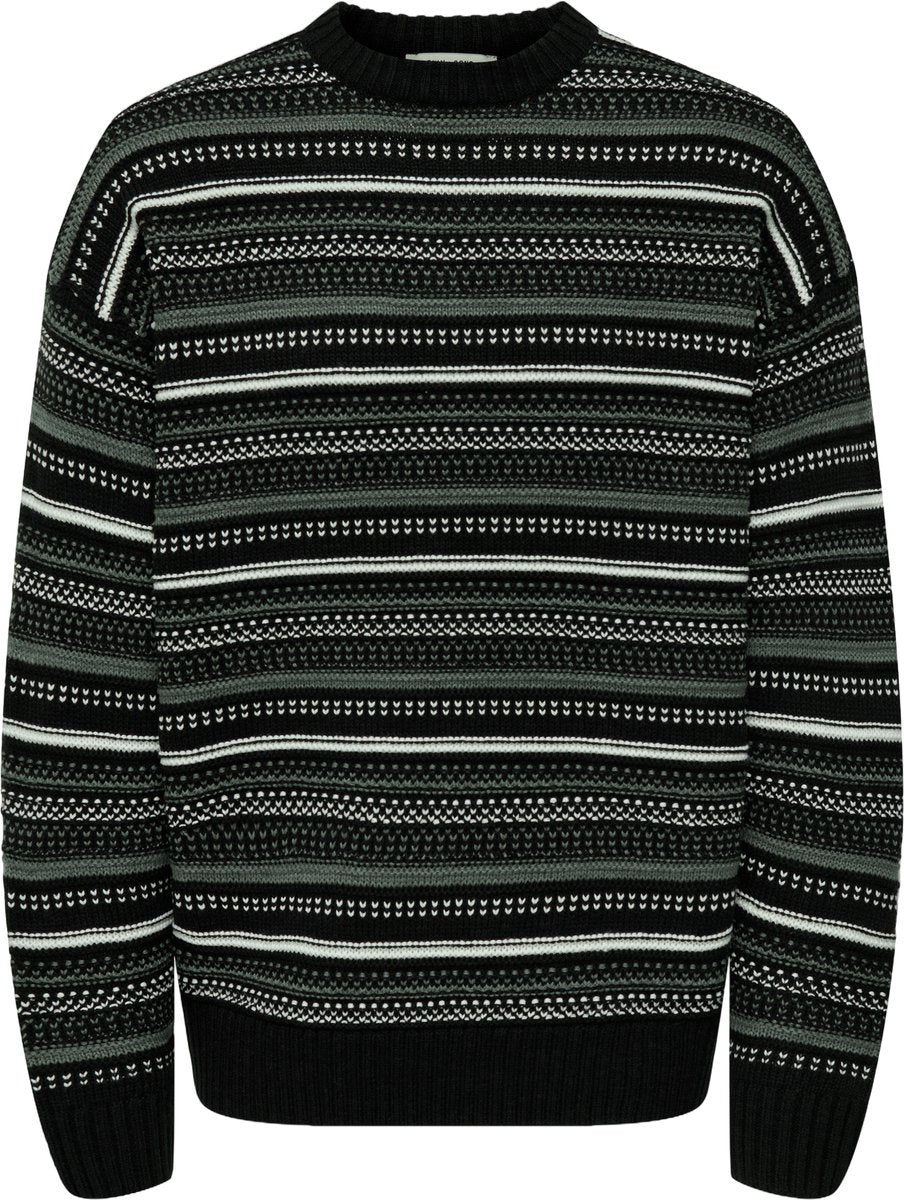 Only sons roy trui - heren sweater - black