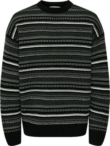 Only sons roy trui - heren sweater - black