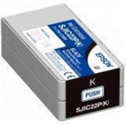 Inktcartridge epson sjic22p zwart
