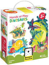 Banana panda puzzel dinosaurus