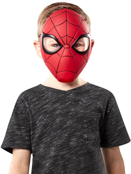 Rubies france - spiderman halfgelaatsmasker voor kinderen