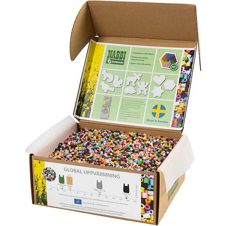 Creativ company https: www.cchobby.nl biobeads-van-nabbi-afm-5x5-mm-medium-standaardkleuren-55000-stuk-1-doos