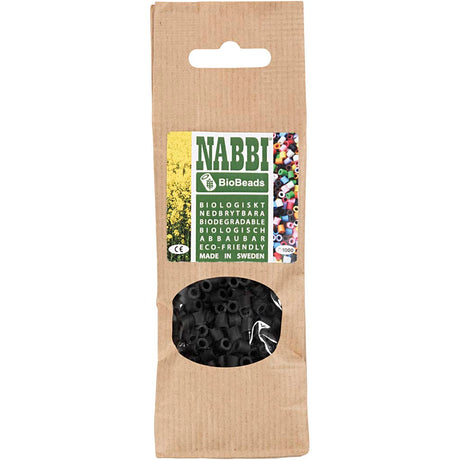 Creativ company http: www.cchobby.nl biobeads-van-nabbi-afm-5x5-mm-gatgrootte-2-5-mm-medium-zwart-1000-stuk-1-doos