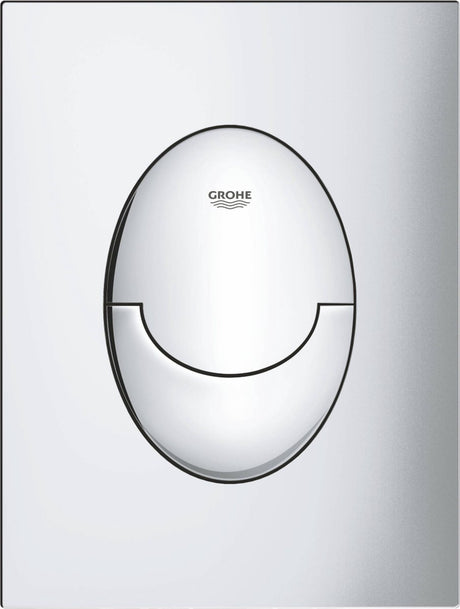 Grohe skate air s bedieningspaneel - extra smal - chroom - geschikt voor inbouwreservoirs