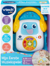 Vtech baby mijn eerste muziekspeler - interactief speelgoed - incl. 23 melodietjes 9 gezonden liedjes - cadeau - vanaf 9 maanden