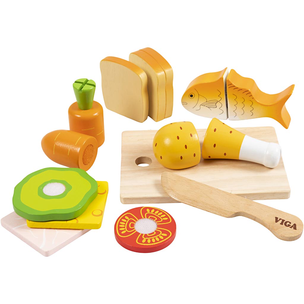 Viga https: www.cchobby.nl -snijbare-voeding-voor-de-lunchbox-17-onderdelen-1-set