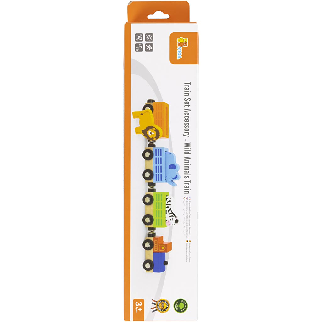 Vigatoys https: www.cchobby.nl viga-spoorwegaccessoires-trein-met-dieren-7-onderdelen-1-set