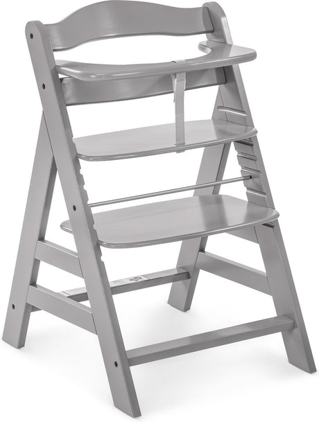 Hauck alpha+ - kinderstoel - fsc® gecertificeerd beukenhout - grey