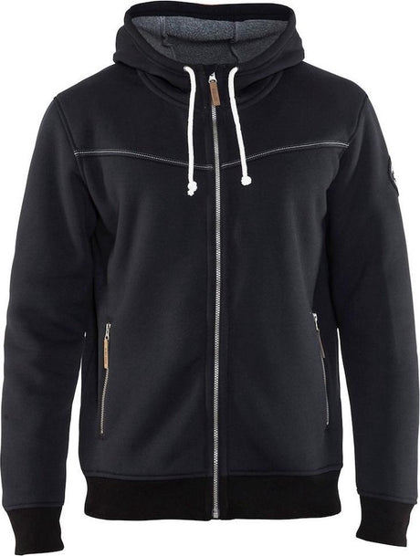 Blåkläder 4933-2514 hoodie met warme voering zwart maat xxl