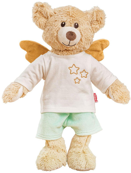 Heless knuffel pluche teddybeer beschermengel 42cm speelgoed.