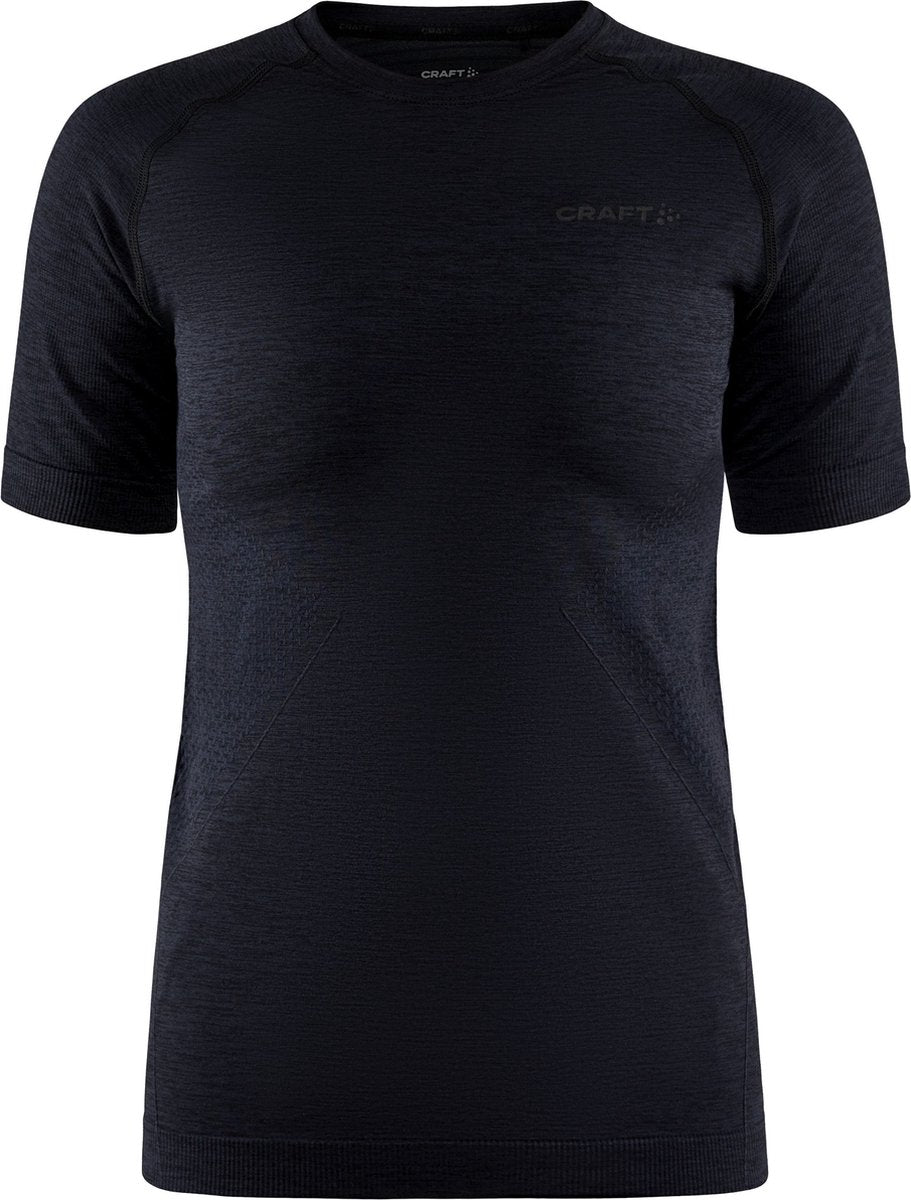 Craft core dry active comfort ss w dames thermoshirt - zwart
