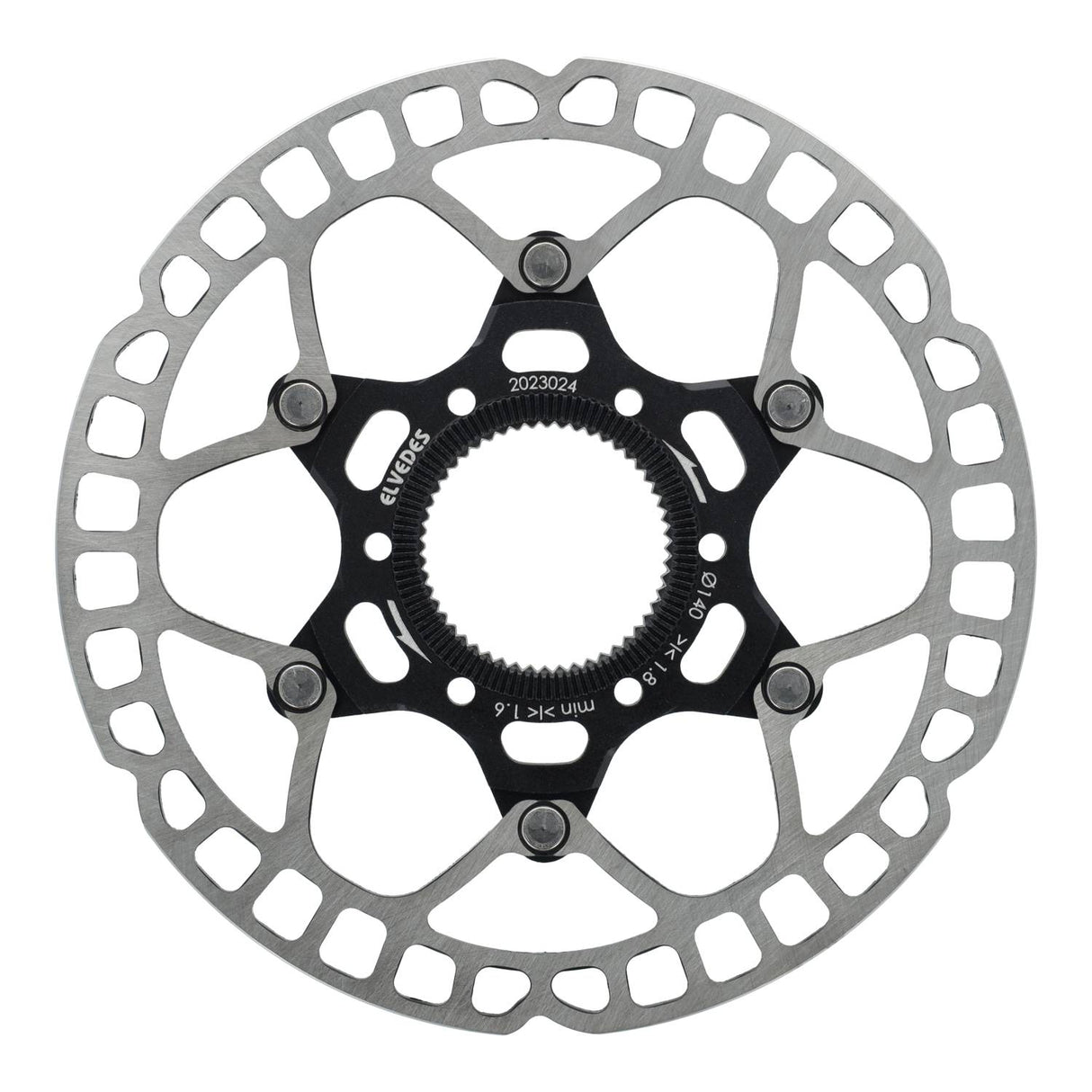 Elvedes remschijf licht gewicht centerlock ø140mm 1,8mm