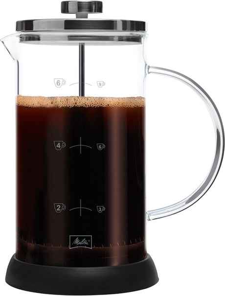 Melitta - koffiezet met druksysteem french press classic 8cups - 6713355