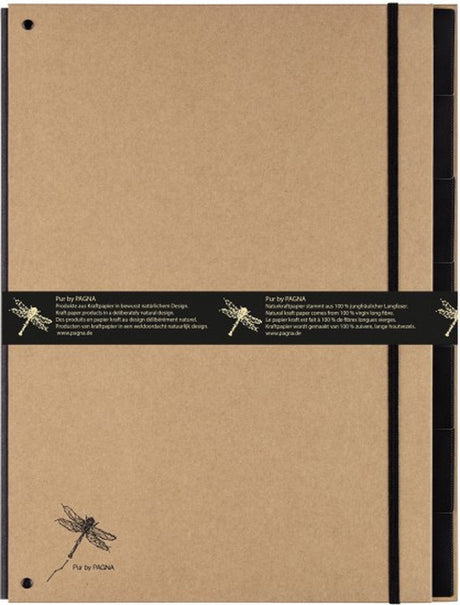Pagna pultordner 7 f�cher pur natur 1stk