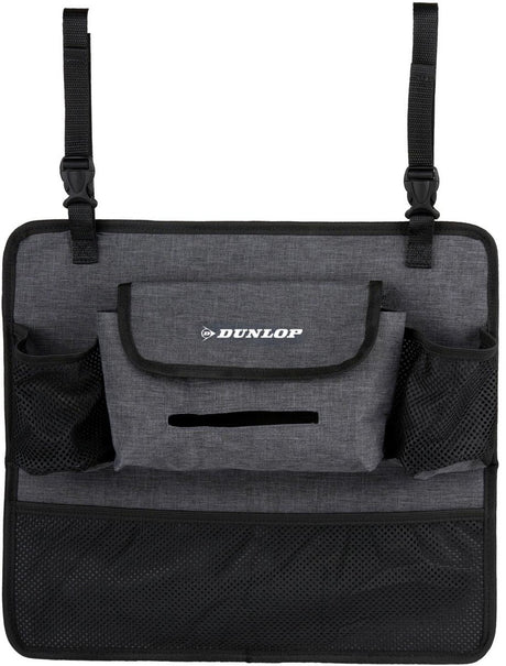 Dunlop vehicle - auto console organizer grey - auto-organizer - kunststof - greydark