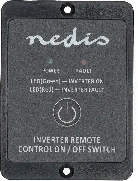 Nedis afstandsbediening voor omvormer – 6 m – rj12 – zwart