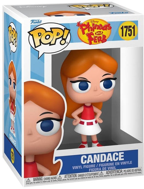 Funko phineas and ferb pop! disney vinyl figure candace 9 cm pop! figuur