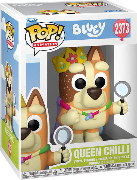 Funko pop animation: bluey - chili (queen)