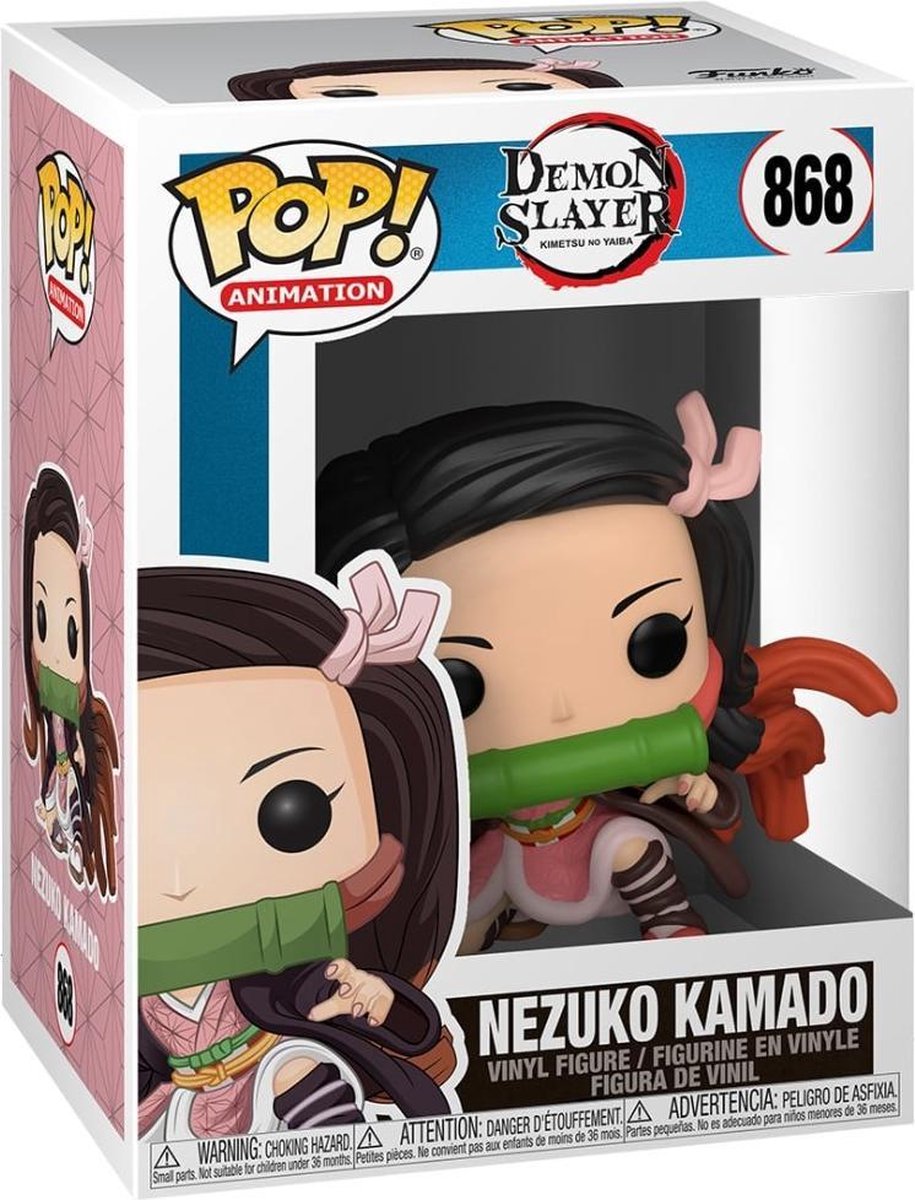 Funko nezuko kamado - pop! - demon slayer figuur #868 - 9cm