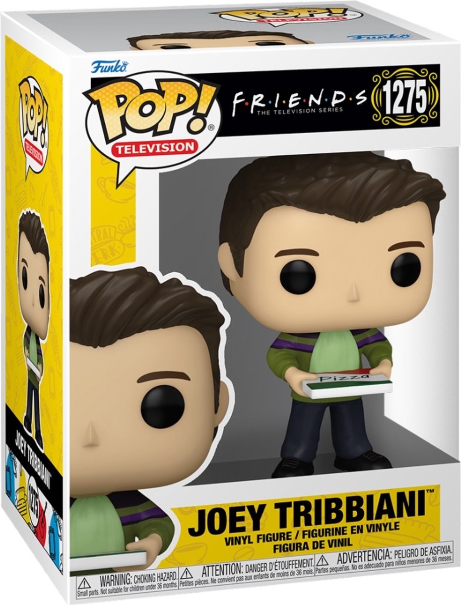 Funko pop television: friends - joey tribbiani - pop #1275