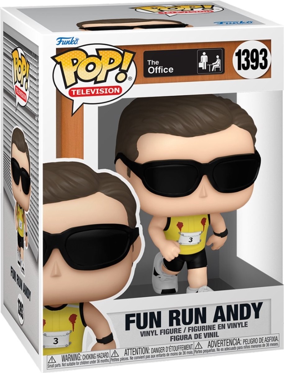 Funko pop television: the office - fun run andy pop #1393
