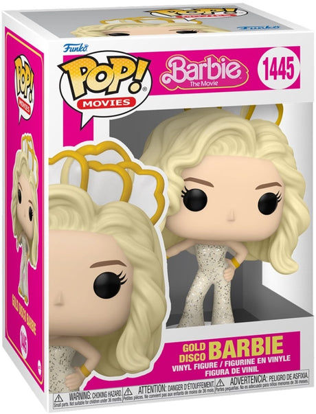 Funko pop movies: gold disco barbie - pop #1445