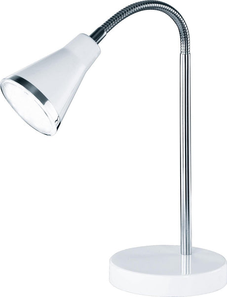 Rl live your light reality arras - tafellamp - wit - incl. 1x smd 4w - snoerschakelaar - flexibel