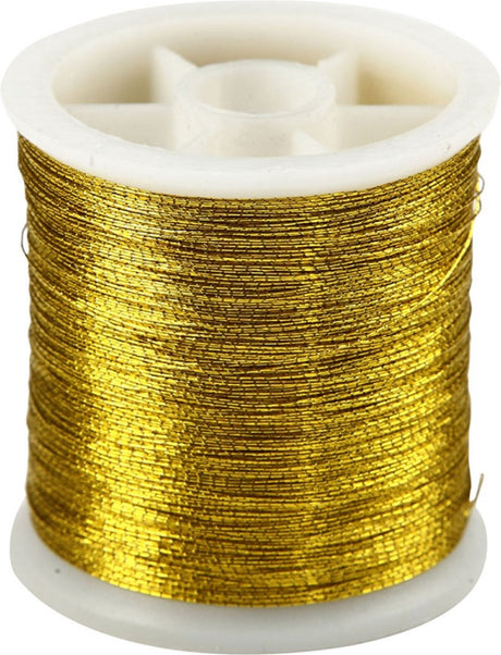 Creativ company cc nylon naaigaren 100 m goud