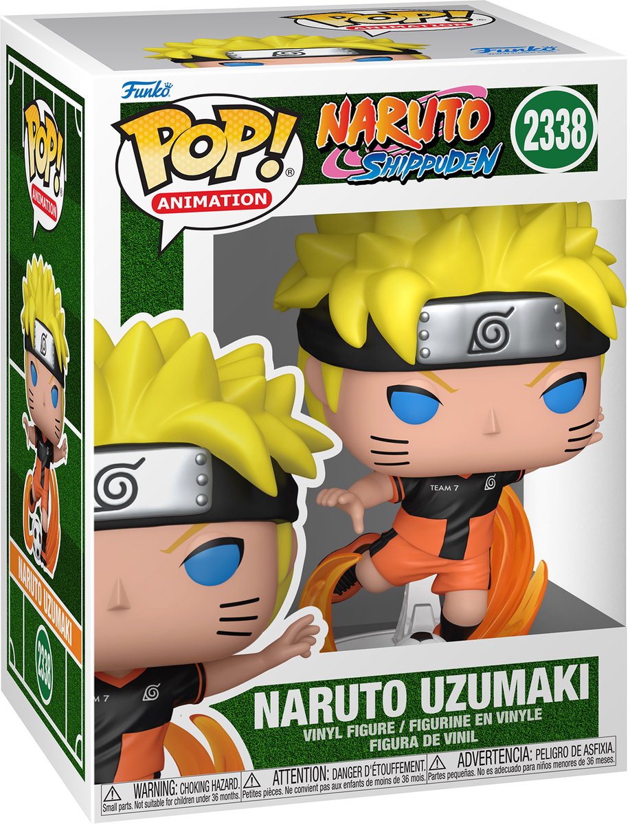 Funko pop! animation: naruto - naruto uzumaki #2338