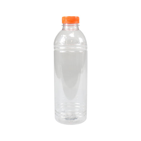 Fles rpet met oranje dop (65x1000ml)