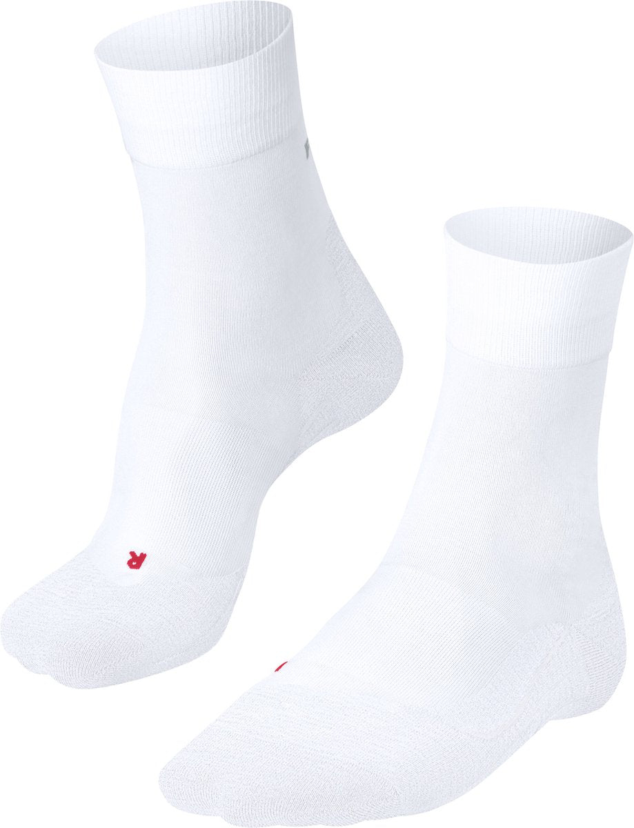 Falke ru4 anti-blaar katoen functioneel materiaal hardloopsokken dames wit - maat 37-38