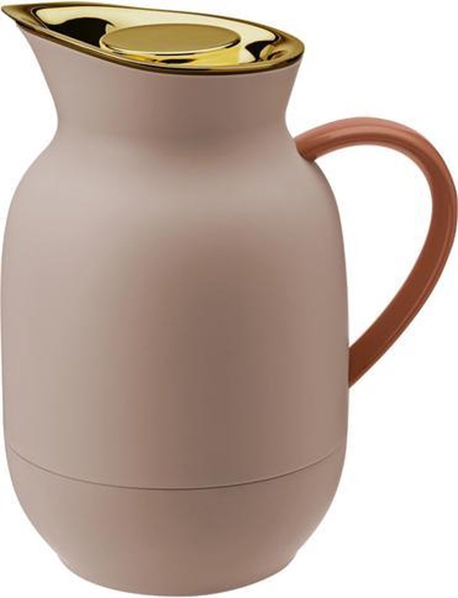 Stelton thermoskan voor koffie amphora soft peach 1 liter
