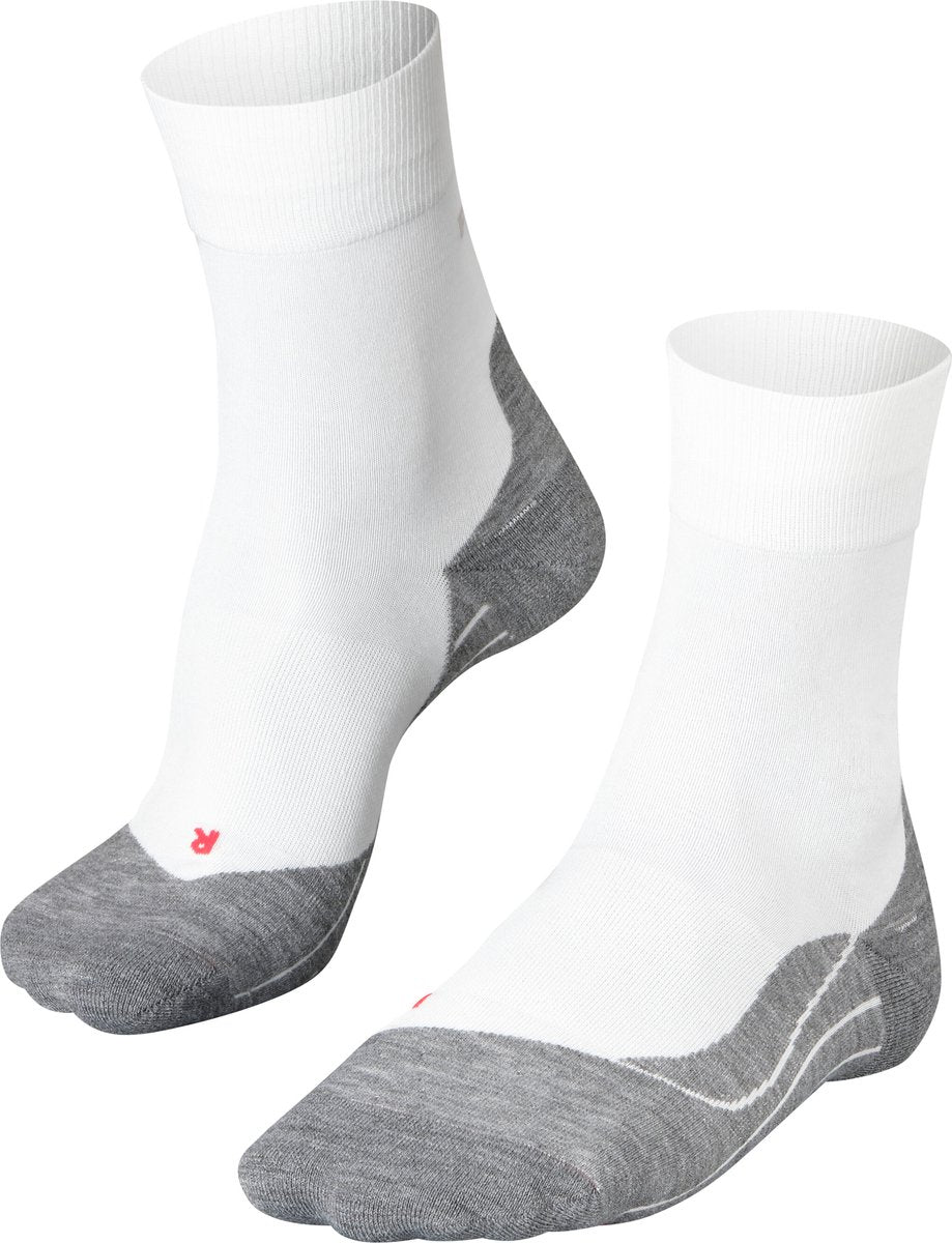 Falke ru4 anti-blaar katoen functioneel materiaal hardloopsokken dames wit - maat 37-38