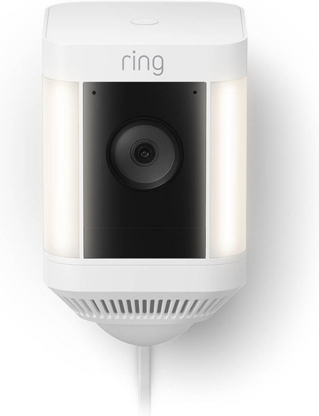 Ring spotlight cam plus - plug-in - beveiligingscamera - wit