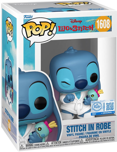 Funko lilo stitch stitch in robe vinylfiguur 1608 unisex pop! - neutraal - standard