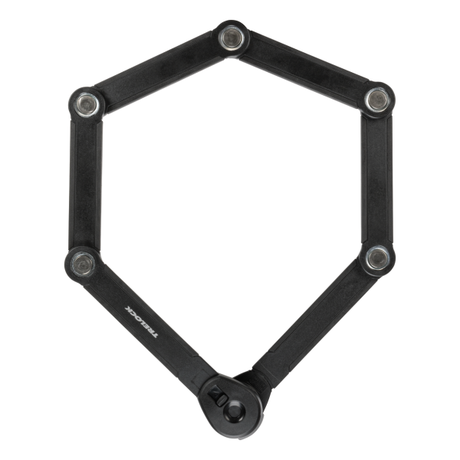 Trelock vouwlsot fs 580 toro x-press air-tag 90cm - zwart